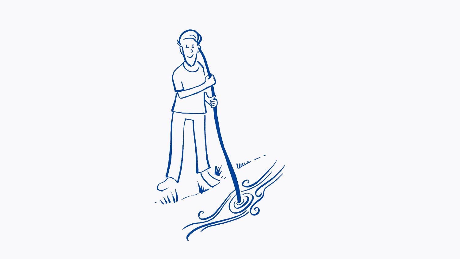 Bachhörstab - Bachstethoskop